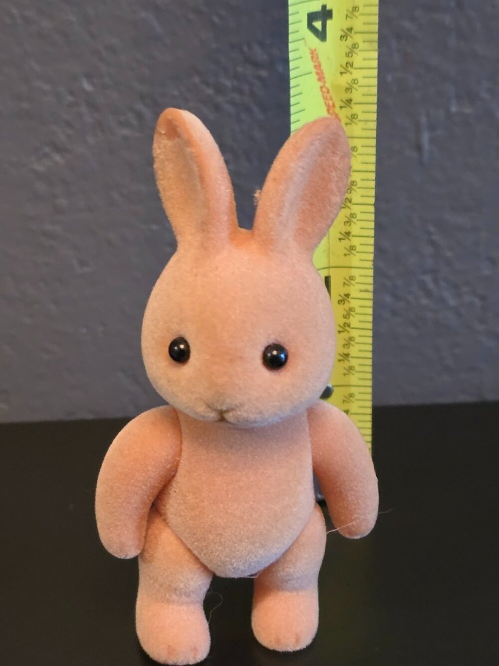 Vintage Teddy Bear Story Applause Rabbit Figure Flocked 1986 Sekiguchi